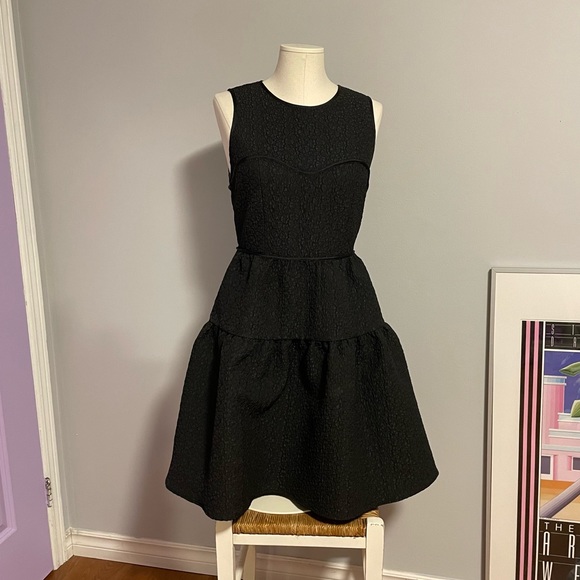 & Other Stories Sleeveless Jacquard Mini Dress - Picture 5 of 9